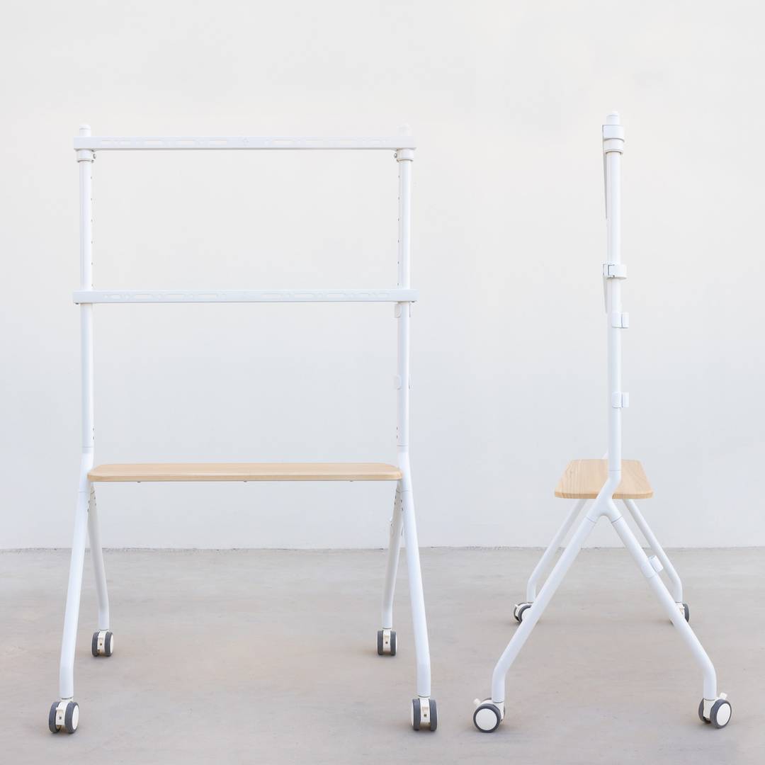 Vloerstandaard met wielen voor flatscreen LED LCD TV 49