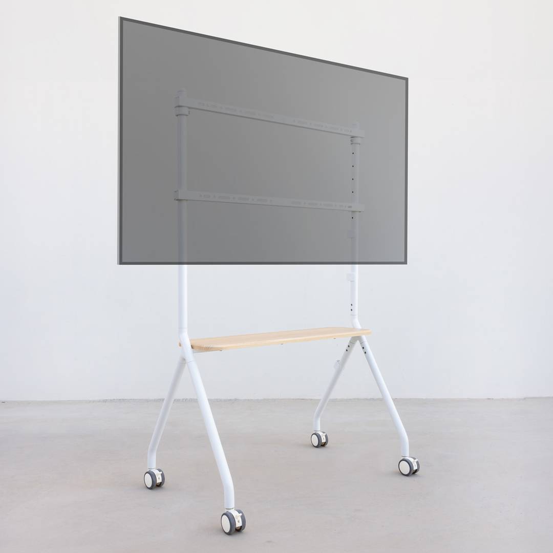 Vloerstandaard met wielen voor flatscreen LED LCD TV 49