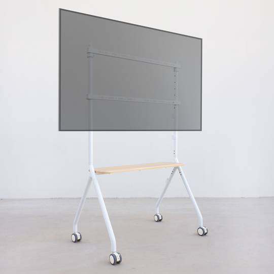 Vloerstandaard met wielen voor flatscreen LED LCD TV 49