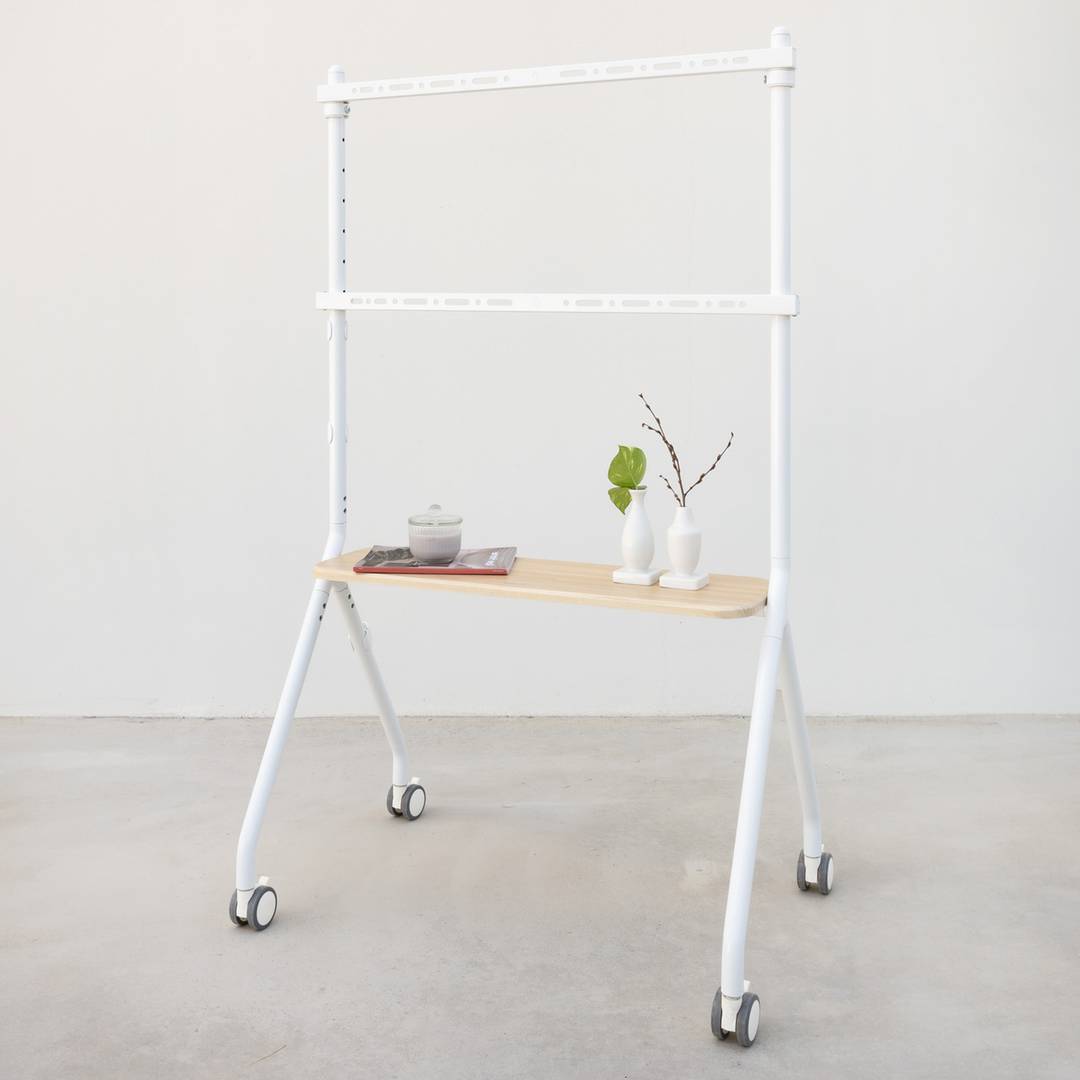 Vloerstandaard met wielen voor flatscreen LED LCD TV 49