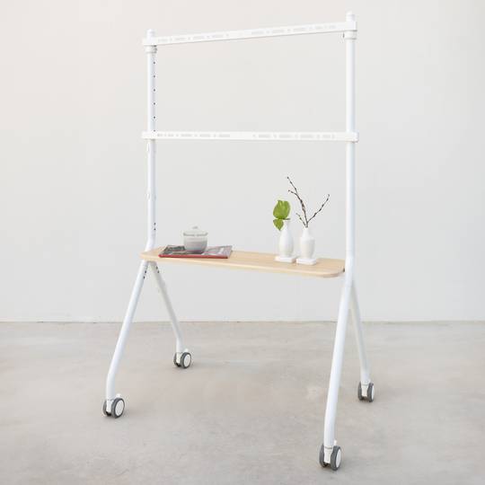 Vloerstandaard met wielen voor flatscreen LED LCD TV 49