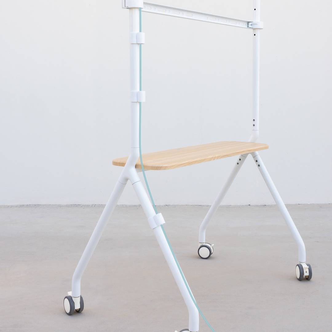 Vloerstandaard met wielen voor flatscreen LED LCD TV 49