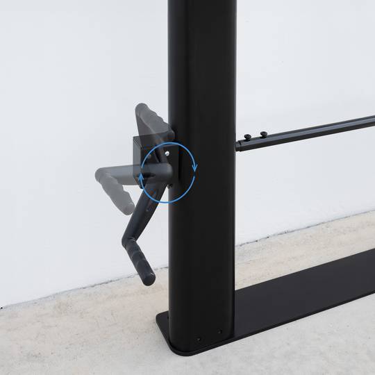 Boden- und Wandbefestigungshalterung für 55-100 Zoll LCD-LED-Flachbildfernseher, höhenverstellbar