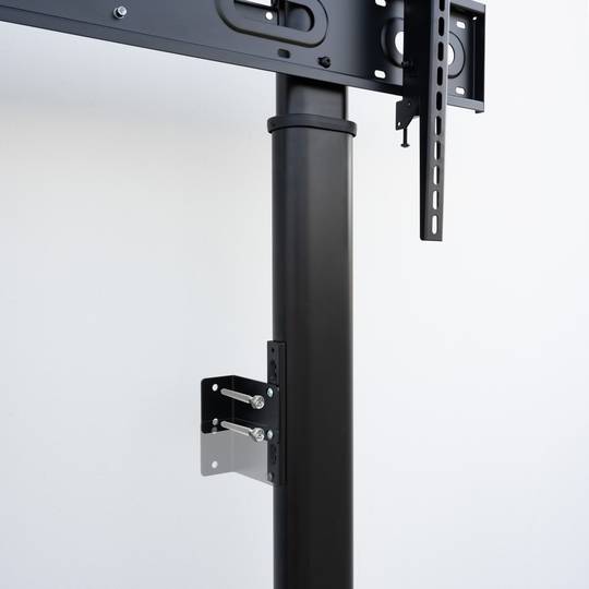 Boden- und Wandbefestigungshalterung für 55-100 Zoll LCD-LED-Flachbildfernseher, höhenverstellbar