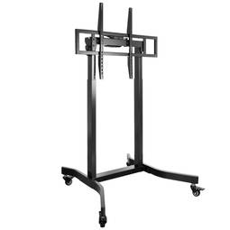 Suporte de chão com rodas para TV LCD LED de ecrã plano motorizado de 55"-100"