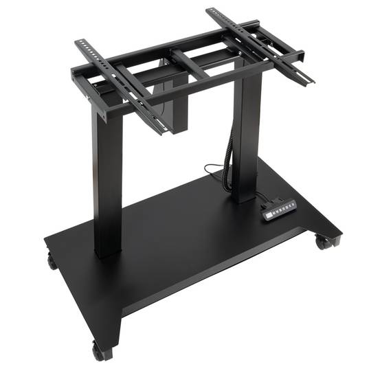 Suporte de chão com rodas para TV LCD LED de ecrã plano de 52