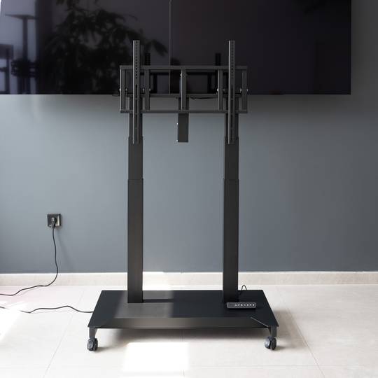 Suporte de chão com rodas para TV LCD LED de ecrã plano de 52