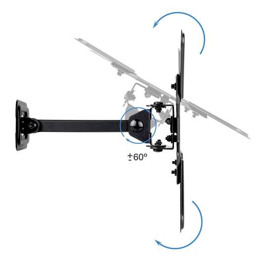 Suporte de parede para ecrã LCD para TV de 13