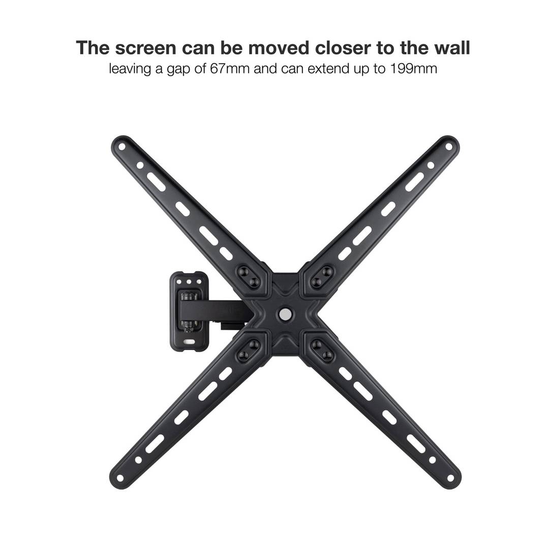 Uchwyt ścienny do telewizora LCD o przekątnej ekranu 13