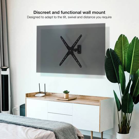 Uchwyt ścienny do telewizora LCD o przekątnej ekranu 13