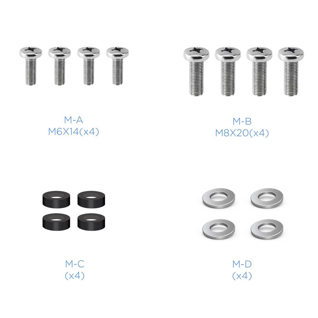 Uchwyt ścienny do telewizora LCD o przekątnej ekranu 13