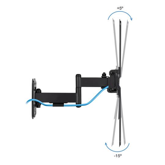 Support mural pour écran LCD pour téléviseur articulé de 13