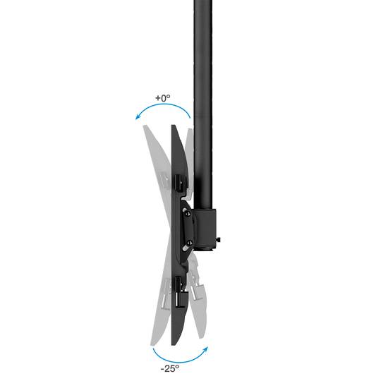 Suporte de tecto XL para ecrã plano de 43