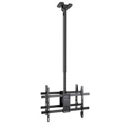 XL plafondbeugel voor 2 flatscreens van 43" tot 86" 100 Kg tot VESA 600x400