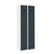 Taquilla consigna de metall de 2 mòduls de 1 compartiments 1800 x 600 x 500 mm de Simonrack color blanc i antracita