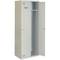 Armadietto portaoggetti in metallo con 2 moduli da 1 scomparto 1800 x 600 x 500 mm di RackMatic colore grigio e grigio