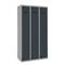 Taquilla consigna de metal de 3 módulos de 1 compartimentos 1800 x 900 x 500 mm Simonlocker Simonrack color gris y antracita