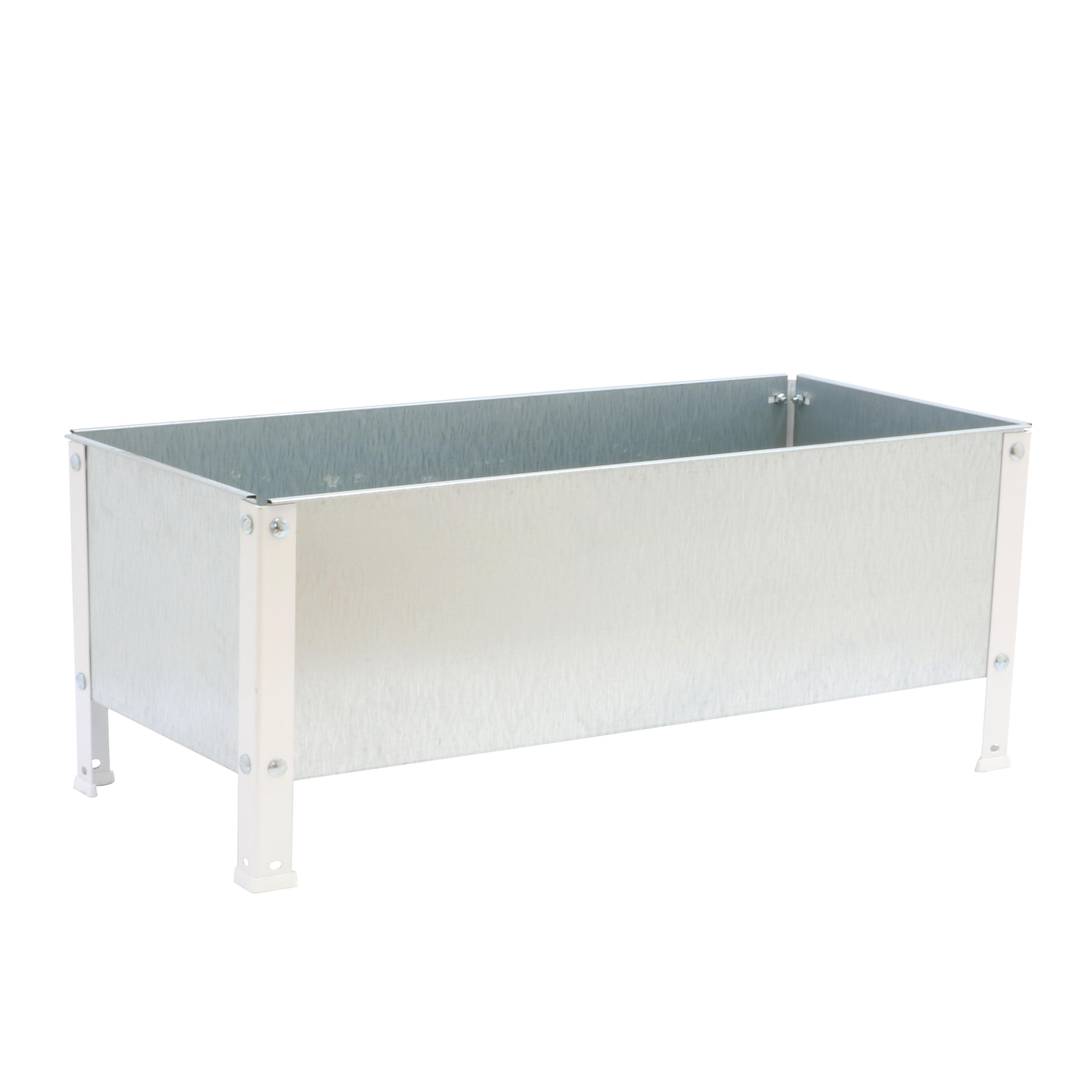 Hort Urbà Simonrack de 410x1200x1200 mm de color blanc i galvanitzat de 400 Litres
