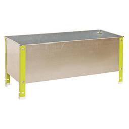 PrimeMatik Urban Garden 410x1200x1200 mm grün und verzinkt 400 Liter