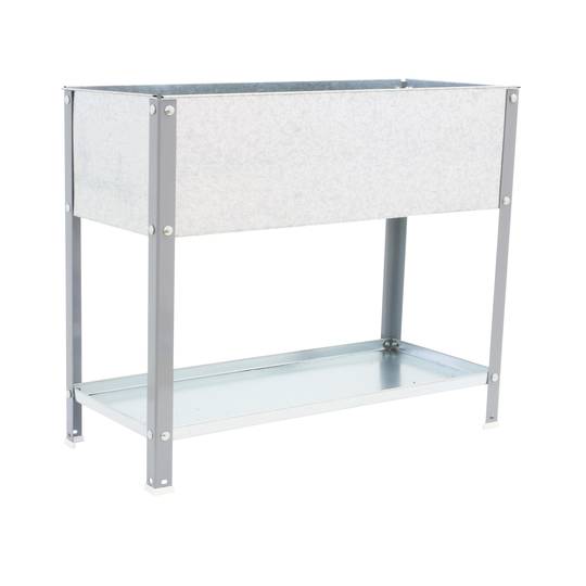 Hort Urbà Simonrack Top de 850x900x400 mm de color gris i galvanitzat amb capacitat de 100 Litres