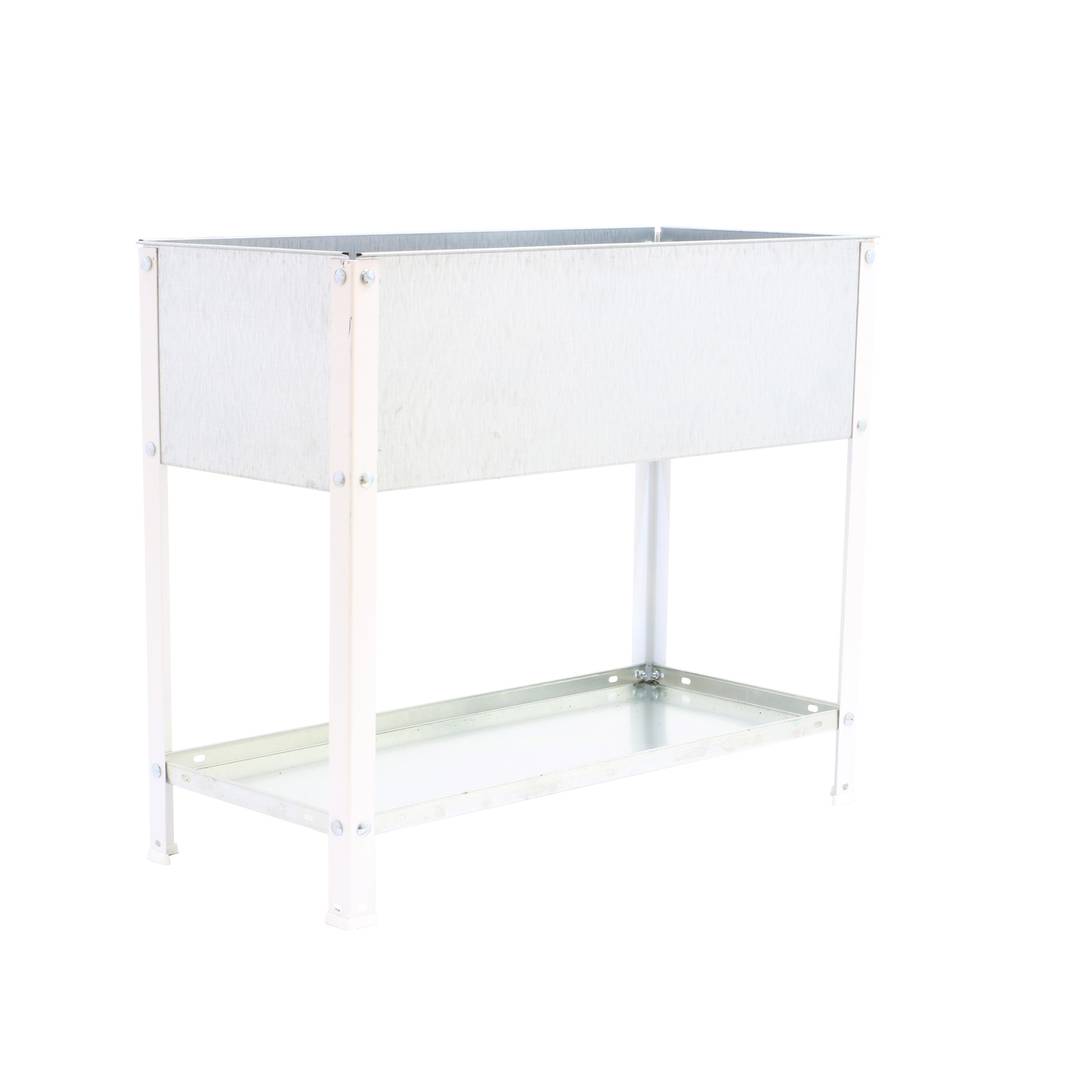 Hort Urbà Simonrack Top de 850x1200x400 mm de color blanc i galvanitzat amb capacitat de 150 Litres