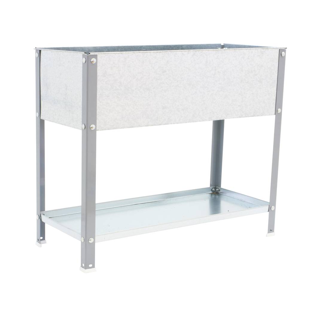 Hort Urbà Simonrack Top de 850x1200x400 mm de color gris i galvanitzat amb capacitat de 150 Litres