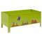 PrimeMatik Urban Garden medindo 410x700x300 mm, na cor verde e com capacidade para 60 litros