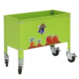 PrimeMatik Urban Garden mit den Maßen 485 x 700 x 300 mm, grüner Farbe und einem Fassungsvermögen von 60 Litern