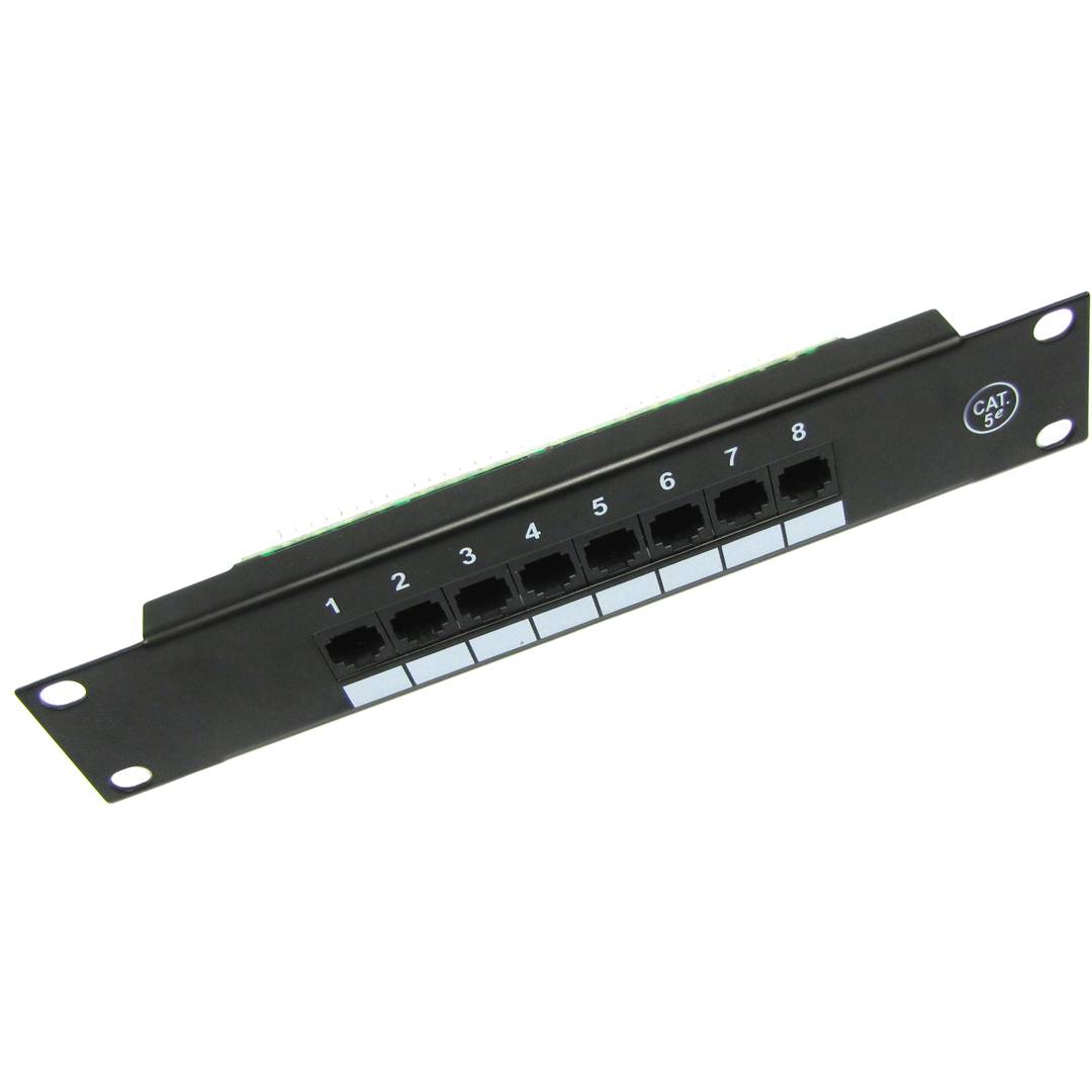 rj45 8 port patch panel