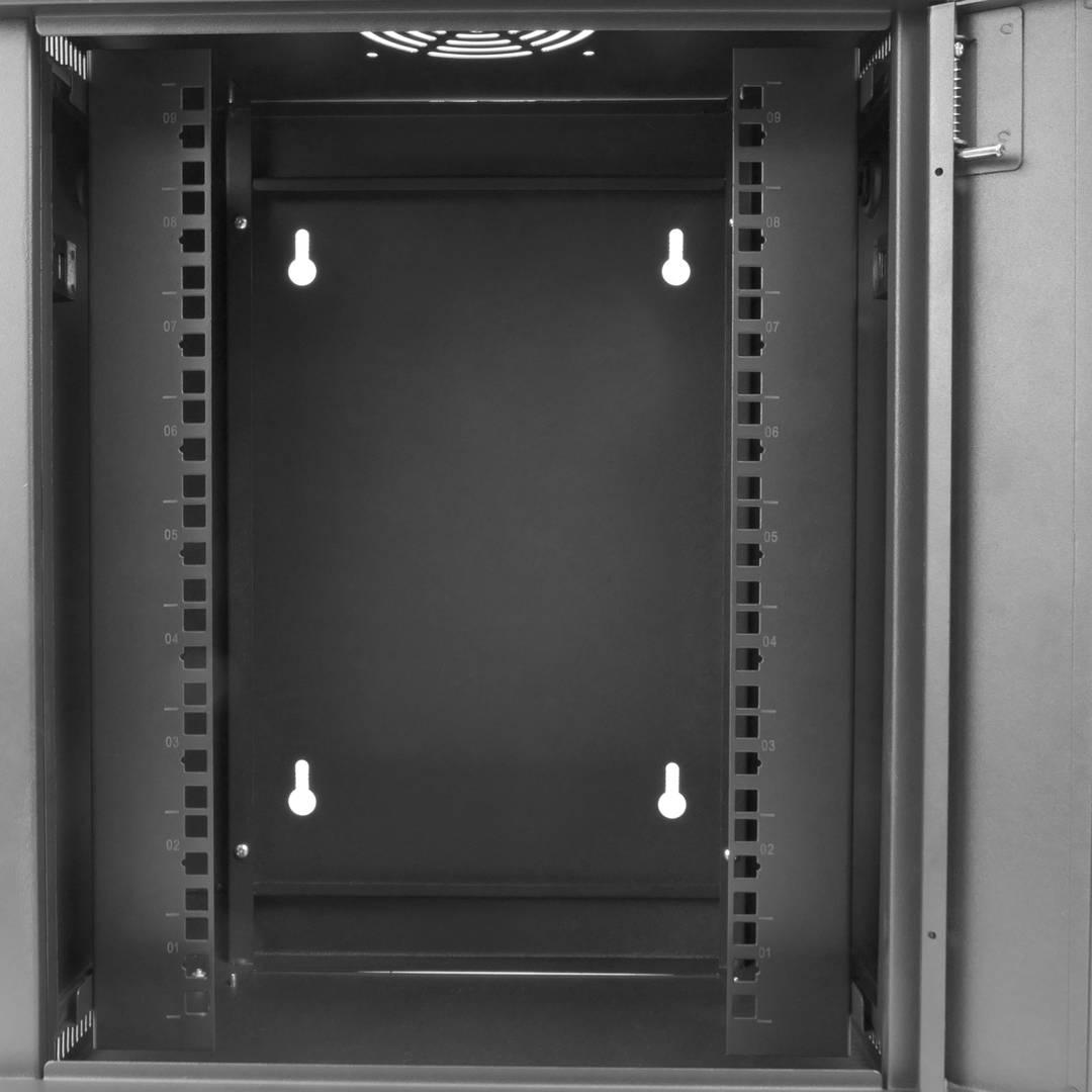 Armário de servidor rack 10'' 9U 370x300x480mm modelo TENRack PRO