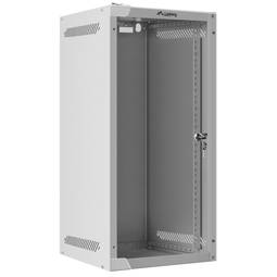 Szafa Wisząca Rack 10" 12U F310 280x310x603mm mur démonté DIY Biała Lanberg