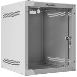 Szafa wisząca RACK 10" 6U F310 280x310x336mm mur démonté DIY Biała Lanberg