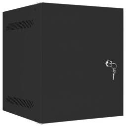Armari Rack mural 10" 6U F310 280x310x336mm paret desmuntat DIY negre Lanberg