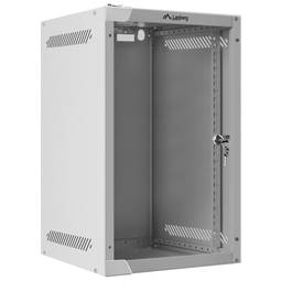 Szafa wisząca RACK 10" 9U F310 280x310x469mm mur démonté DIY Biała Lanberg