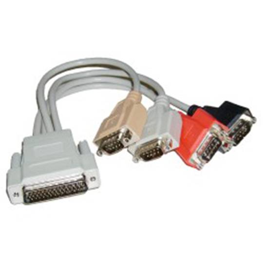 UPCI 16C950 FLEX-ATX Titan -kaart (4S-kabel 4xDB9)