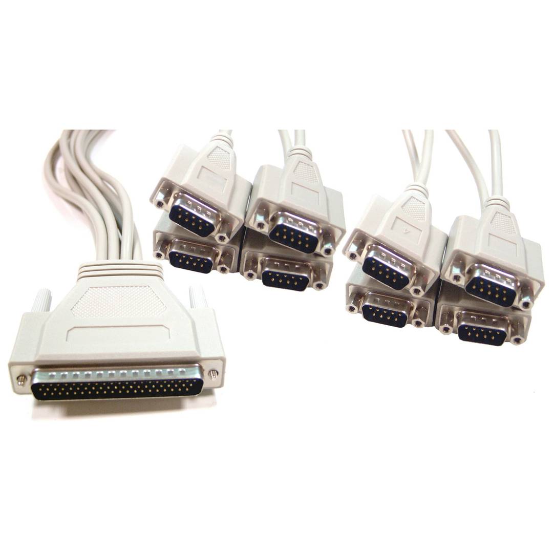 UPCI cartão Série 16C550 Titan (8S 8xDB9 Cabo)