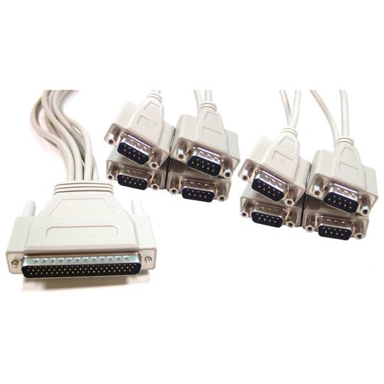 UPCI cartão Série 16C550 Titan (8S 8xDB9 Cabo)