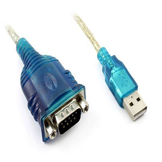 Kabel USB do RS232 z 1 męskim portem DB9 0,5 m
