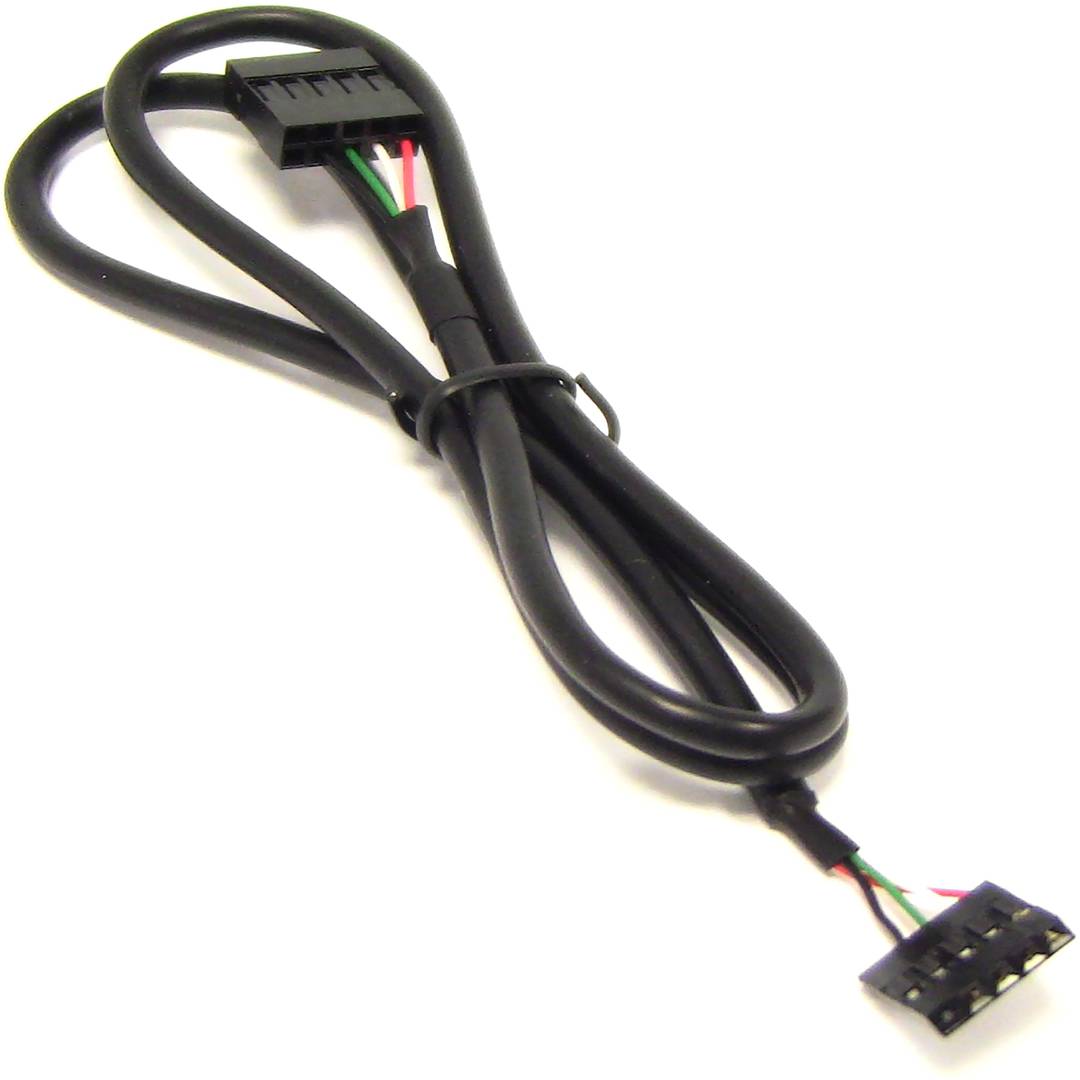 USB naar RS232 adapter slot met 1 DB9 interne mannelijke poort