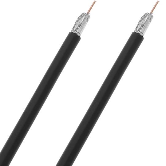 RG6 Koaxialkabel 75Ω 100 m schwarz