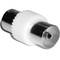 Adaptateur TV connecteur coaxial (Mâle/Femme)