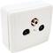 Base de Dados de Antena Coaxial TV + FM + SAT (Masculino + Feminino +