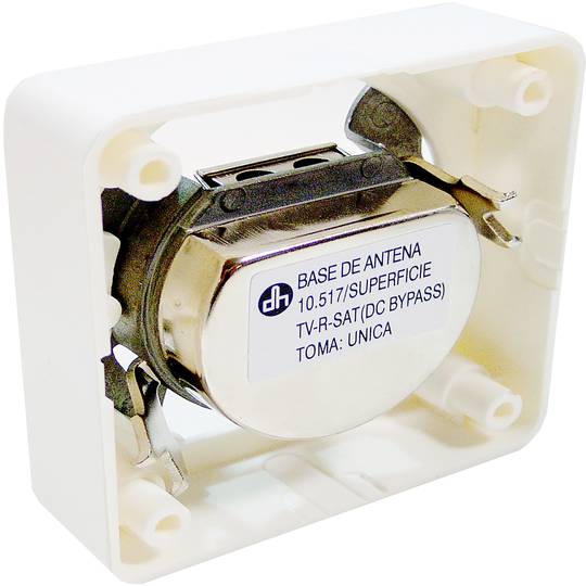 Base de Dados de Antena Coaxial TV + FM + SAT (Masculino + Feminino +