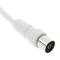 Coaxial cable Antenna TV 75 Ohms (2.5m/Blanco)