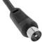 Cable Coaxial Antena TV 75 Ohms Filtro (3m/Negro)