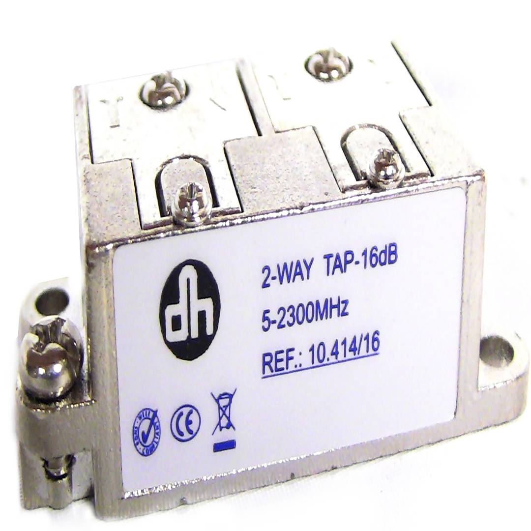 Dérivés de 2-way TV/SAT de 16 dB avec une connexion rapide