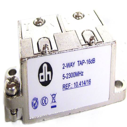 Dérivés de 2-way TV/SAT de 16 dB avec une connexion rapide