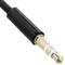 Cable àudio estèreo minijack 3.5 mascle mascle 2m arrissat flexible