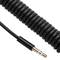 Cable àudio estèreo minijack 3.5 mascle mascle 2m arrissat flexible