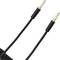 Cable àudio estèreo minijack 3.5 mascle mascle 2m arrissat flexible